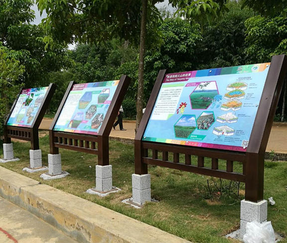公園景區介紹牌宣傳欄