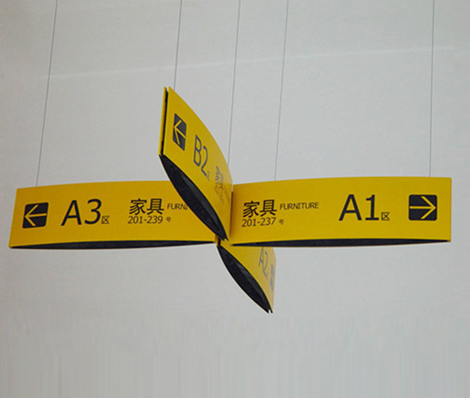 發光吊牌風向標指示牌